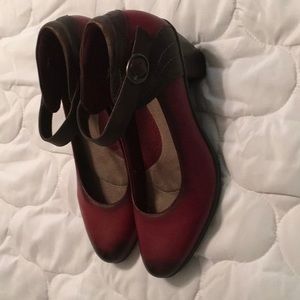 Burgundy heels